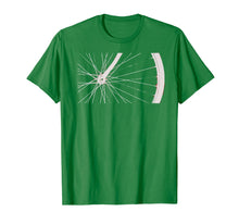 Load image into Gallery viewer, Bike Wheel Close Up of Radial Spokes T-shirt
