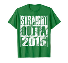 Load image into Gallery viewer, Funny Straight Outta 2015 4th Birthday T-shirt Vintage Gift
