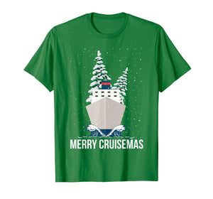 Merry Cruisemas Christmas Cruise Caribbean Bahamas T-Shirt