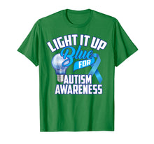 Load image into Gallery viewer, Cute Light It Up Blue For Autism Awareness Shirt Gift
