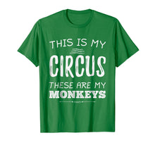 Load image into Gallery viewer, This Is My Circus These Are My Monkeys Funny T-shirt
