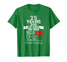 Load image into Gallery viewer, Anniversary Gift 25th - 25 years Wedding Marriage T-Shirt
