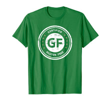 Load image into Gallery viewer, Certified Gluten Free Seal T-Shirt, Funny Grain Free Gift
