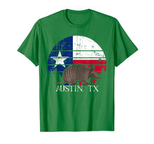 Load image into Gallery viewer, Austin TX Armadillo State Flag Texas Pride shirt T-Shirt
