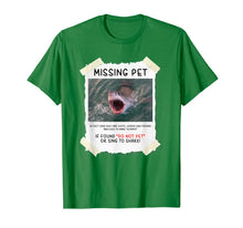 Load image into Gallery viewer, Missing Pet Cool Unique Funny Great White Shark T-Shirt
