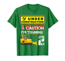 Load image into Gallery viewer, Kids 2nd Truck Themed Birthday Excavator Shirt Age 2 Yr Old
