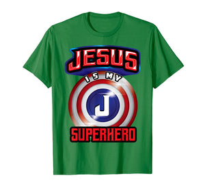 Jesus Is My Superhero Shirt | Cute Powerful Christian Gift