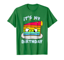 Load image into Gallery viewer, (Hey!) It&#39;s My Birthday Rainbow Cake T-Shirt
