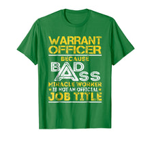 Load image into Gallery viewer, Warrant Officer Miracle Worker Job Title Shirts
