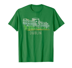 Dublin city T-shirt Tee Shirt Tshirt T Shirt