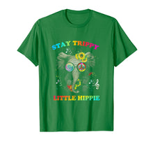 Load image into Gallery viewer, Hippie Life Elephant Hippie Stay Trippy Little Hippie Shirt
