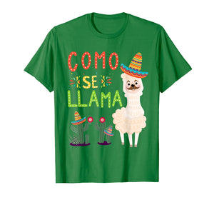 Como Se Llama Funny Cinco De Mayo Mexican T Shirt