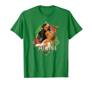 Hawaiian Aloha Tshirt Dancing Hula Girl