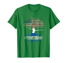 Load image into Gallery viewer, American Heart Salvadorean Roots Patriot USA El Salvador Tee
