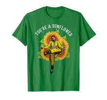 Load image into Gallery viewer, You're a sunflower Post Malon Rapper Lover Gift T-Shirt
