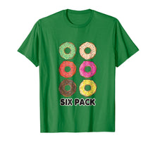 Load image into Gallery viewer, Funny Donut Six Pack Muscle T Shirt
