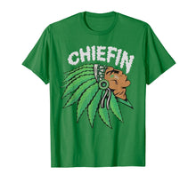 Load image into Gallery viewer, Chiefin Weed Lovers Irish Funny Patrick's Day T-Shirt
