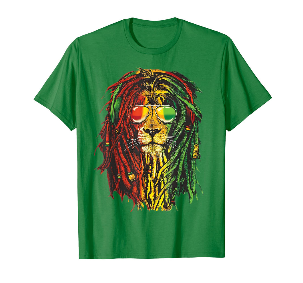 Marley Rasta Lion T-Shirt for Rastafari Lover