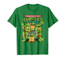 Load image into Gallery viewer, Teenage Mutant Ninja Turtles Classic Retro Logo Tee-Shirt
