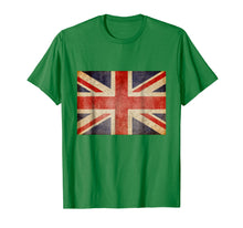 Load image into Gallery viewer, PREMIUM Union Jack T-shirt Vintage UK Flag British Retro

