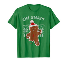 Load image into Gallery viewer, Mens Brooklyn Surf Christmas T-Shirt Gingerbread Man Tee Shirt
