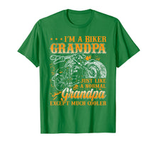 Load image into Gallery viewer, I'm A Biker Grandpa A Normal Grandpa Except Cooler T-Shirt
