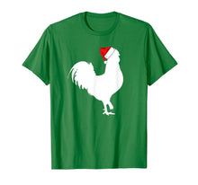 Load image into Gallery viewer, Rooster Santa Hat Merry Christmas Matching Family Pajama T-Shirt
