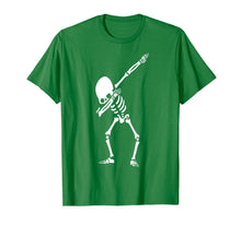 Load image into Gallery viewer, Funny dabbing skeleton Halloween costume gift  T-Shirt
