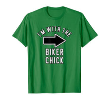 Load image into Gallery viewer, Couples Halloween Costume Shirts I'm With The Biker Chick T-Shirt
