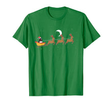 Load image into Gallery viewer, Christmas Penguin Riding Sled With Santa Hat Cute Funny Gift T-Shirt-1986845
