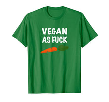 Load image into Gallery viewer, Vegan as Fuck Carrot Healthy Lifestyle T-Shirt

