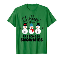 Load image into Gallery viewer, Chillin' With My Preschool Snowmies T-Shirt
