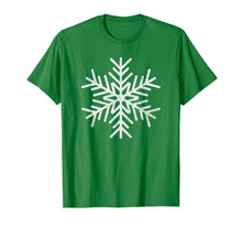 Load image into Gallery viewer, White Snowflake Cool Winter Sports Xmas Gift Men Women Kids T-Shirt
