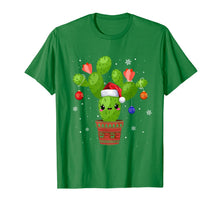 Load image into Gallery viewer, Cactus Christmas Tree Gift Santa Xmas Succulent Plant Lovers T-Shirt
