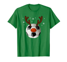 Load image into Gallery viewer, Soccer Reindeer Christmas Funny Sport Ball Xmas Gift T-Shirt
