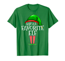 Load image into Gallery viewer, Santa's Favorite Elf Group Matching Family Christmas Gift T-Shirt
