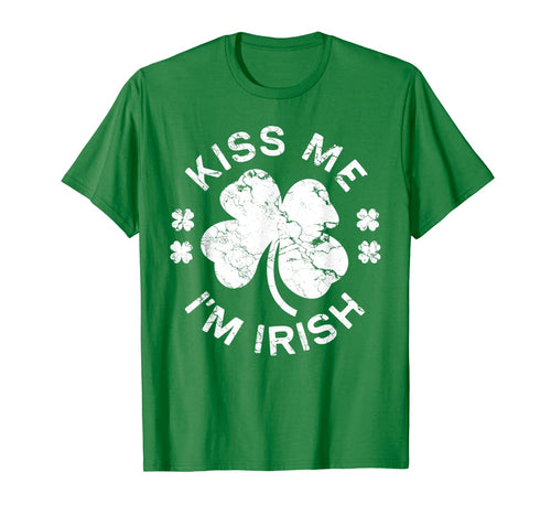 Kiss Me I'm Irish T-Shirt Saint Patrick Day Gift Shirt T-Shirt-384370