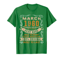 Load image into Gallery viewer, Vintage 60th Birthday March 1960 Shirt 60 Years Old T-Shirt-104250
