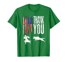 Load image into Gallery viewer, Zero Bark Thirty Thank Hero Dog T-Shirt
