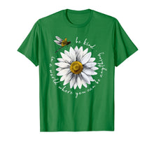 Load image into Gallery viewer, In A World Where You Can Be Anything Be Kind Daisy Dragonfly T-Shirt
