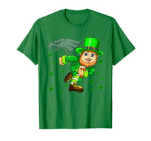 Load image into Gallery viewer, St. Patrick's Day Leprechaun Philadelphia football-Eagles T-Shirt-1014078
