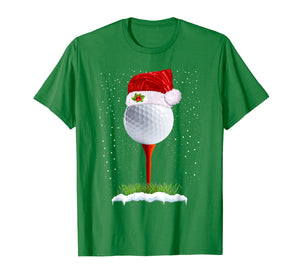Funny Golfing Christmas Shirt Holiday Golf Ball T-Shirt