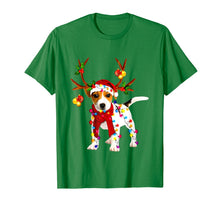 Load image into Gallery viewer, Santa jack russell gorgeous reindeer Light Christmas Lover T-Shirt
