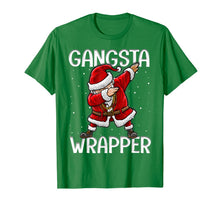 Load image into Gallery viewer, Gangsta Wrapper Funny Dabbing Santa Christmas Gift Men Kids T-Shirt
