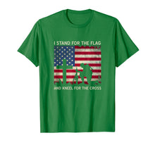 Load image into Gallery viewer, I Stand For The Flag And Kneel For The Cross Gift T-Shirt-416882
