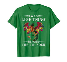 Load image into Gallery viewer, I was lightnings Before the Thunder Dragons T Shirt T-Shirt-1918886
