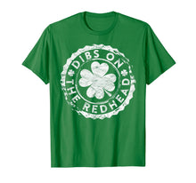 Load image into Gallery viewer, Dibs On The Redhead Stamp Gift St Patricks Day Drinking T-Shirt-494376
