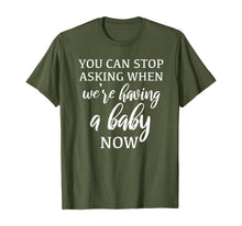 Load image into Gallery viewer, Pregnancy Announcement Shirt, Reveal Having Baby

