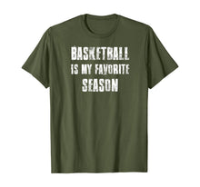 Load image into Gallery viewer, Basketball Is My Favorite Season T-Shirt

