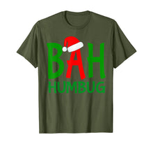 Load image into Gallery viewer, Christmas bah humbug ebenezer scrooge Design T-Shirt
